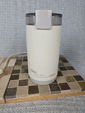 Vintage Oster Cafe Mill Coffee Grinder Stainless Steel Bowl Blade 663-08 Tested picture
