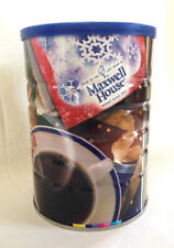 Vintage Maxwell House Winter Series Tin Coffee Canister Container 2005 w/Lid picture