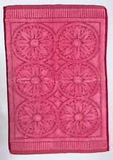 Vintage Callaway by Milliken Cotton Hand Towel Pink & Red 23 x 16” Made in USA picture