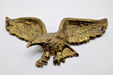 American Eagle Metal Brass  Wall Decor Vintage Indoor Outdoor picture