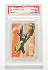 1954 Topps Scoop Air Speed Record Set #139 PSA 8 O/C picture