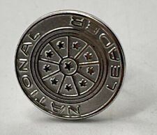 Vintage National Leader Pin Lapel Silver picture