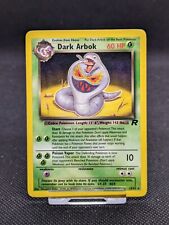 Dark Arbok 19/82 Non Holo Team Rocket Set Rare Pokemon WOTC LP EXCELLENT  picture