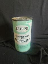 VINTAGE Refrigerator Air Deodorant Re-Fresh Mid-State Products Div of Chap Stick picture