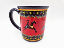 Unique Native American And Horses Coffee Cup By Pendleton Equestrian Western  picture