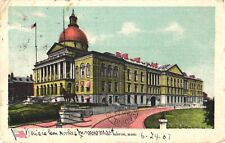 Beautiful Facade of The State House, Boston, Massachusetts Postcard picture