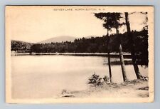 Sutton NH-New Hampshire, Keyser Lake, Vintage Postcard picture