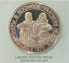 T2: Apollo / Soyuz 1975 Sterling Silver Round .60 ASW  picture