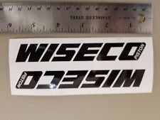 WISECO Performance Pistons - Original Vintage 1970's 80's Racing Decal/Sticker picture