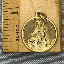 Vintage Medal Pendant Our Lady Of Mount Carmel New Jersey Christian H77 picture