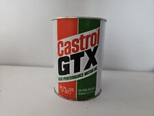 Vintage Castrol Gtx Oil Can High Performance 20w/50 Unopened Full Can picture