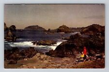 Trinidad CA-California, Trinidad Head Rocky Promontory, Antique Vintage Postcard picture