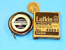 REAL NICE VINTAGE LUFKIN EXECUTIVE 6' TAPE RULE MEASURE picture