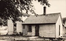 West Branch Iowa President Hoover's Birthplace RPPC Postcard LP48 picture