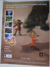 2004 Jak and Daxter JAK3 Video Game Print Ad ~  Playstation 2 PS2 Conclusion ART picture