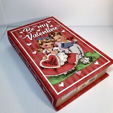 MISS VALENTINE Card Box by Mr. Christmas 11x7x2” Wood 2020 HTF picture