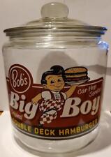 Very Rare Big Boy Hamburger Glass Counter Jar picture