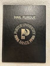Vtg. Book Hail Purdue History Of Bands 1886-1986 With 100-Year Roster Of Members picture