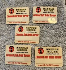 Lot Of 5 Waffle House Badges - Hard To Find picture