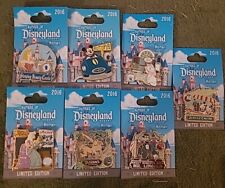 Piece Of Disneyland Resort History 2016- 7 Pins LIMITED EDITION picture