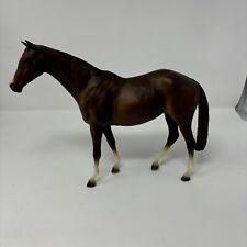 Vintage Breyer Horse Selle Francais Liver Chestnut Touch of Class Mare #843 1985 picture