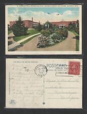 1926 ROOSEVELT HALL and MAIN BUILDING NAZARETH CONVENT AND ACADEMY MICH POSTCARD picture