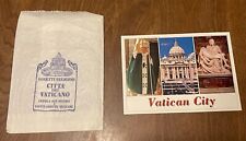 Postcard Vatican City Pope John Paul II Unposted + Original Gift Shop Envelope picture