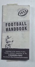 1955 Football Handbook New Jersey Courier Post  picture