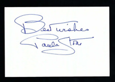 Paula Stone signed autograph 4