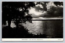Days End Lake Geneva Wisconsin Antique Posted 1950 Postcard Lake View picture