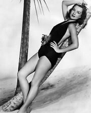 Deborah Kerr rare 1946 leggy swimsuit exotic glamour portrait 8x10 Photo picture