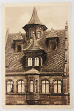 Vintage Nuremberg Germany Roof Turret and Bay Window in Nuremberg RPPC picture