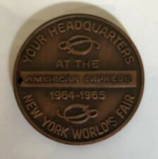 New York World's Fair American Express Exchequer Club Token 1.5