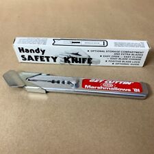 Vintage Handy Safety Knife Box Cutter Advertising Kraft Marshmallows 1981 picture