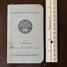 1920's-1930's VINTAGE HIGHSPIRE STATE BANK LEDGER BOOKLET PENNSYLVANIA picture