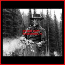 CLINT EASTWOOD PALE RIDER PREACHER FIRES GUN IN FINAL SCENE 8X10 PHOTO picture