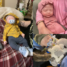 COSDOLL 5.95lb Reborn Baby Dolls 18.5 in Newborn Baby BOY Lifelike Silicone Doll picture