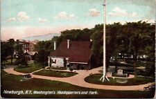 Newburgh New York NY Washingtons Headquarters Park Antique Postcard DB UNP picture