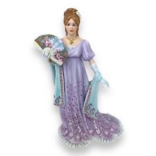 Lenox Gala at The White House Fine Porcelain Figurine Lady in Lavender Dress picture