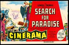 CINERAMA POSTCARD: Search for Paradise - Warner Theatre NYC picture
