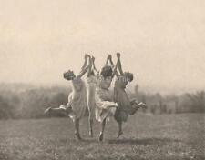 Dancing Witches Witch Dance Ritual 8X10 Photo Witchcraft Psychic Wicca Art 194C picture