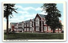 PORTLAND, OR Oregon ~ New REED COLLEGE CAMPUS c1920s  Postcard picture