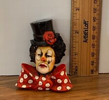 Miniature clown Bust figurine figure very detailed picture