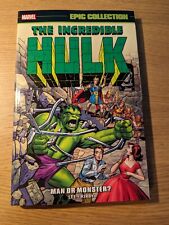 The Incredible Hulk Epic Collection Volume 1: Man or Monster? [Marvel TPB] picture