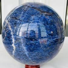 Blue Sodalite Ball Sphere Healing Crystal Natural Gemstone Quartz Stone 3420G picture