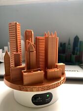 Pittsburgh 3d  miniature Skyline buildings The Steel City In A Desktop Size picture