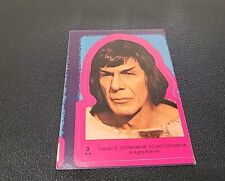 1979 Topps Star Trek: The Motion Picture Sticker #3 The Vulcan Mr. Spock picture