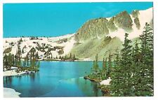 SNOWY RANGE LAKE MARIE MEDICINE BOW Nat'l Forest Southeast Wyoming WY Postcard  picture