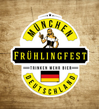 Fruhlingfest Springfest Munchen Munich Decal Sticker 2.75
