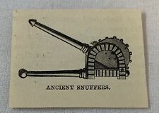 1883 small magazine engraving ~ ANCIENT KITCHENS - SNUFFERS, Egypt picture